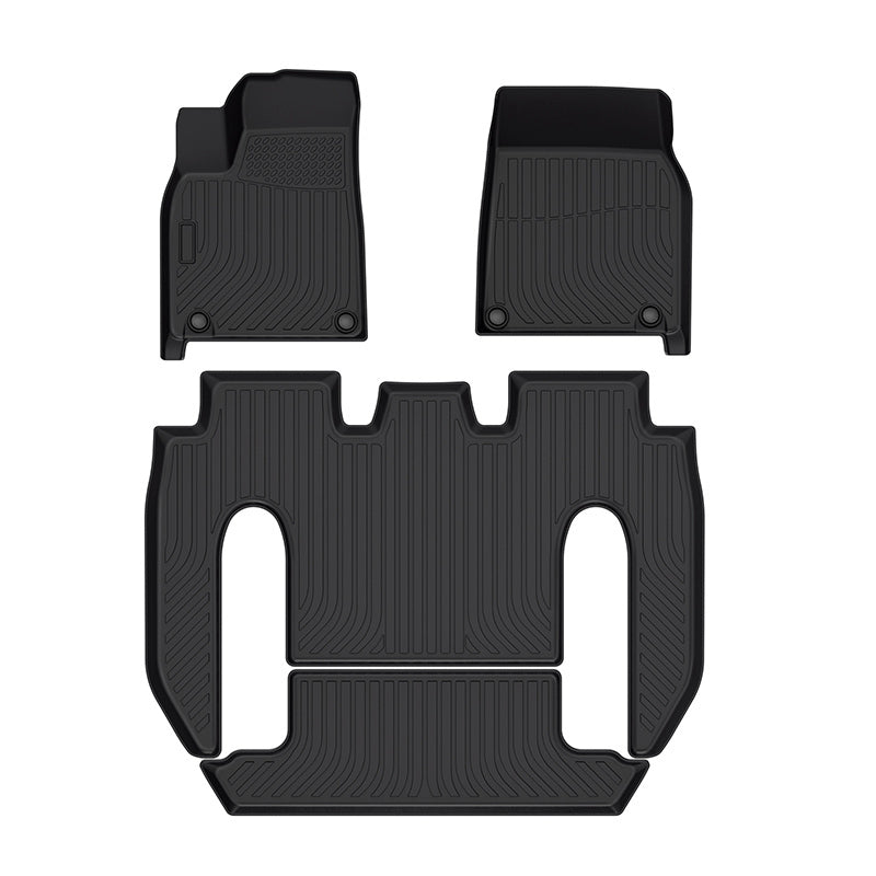 3D Gulvmatter Tesla Model X 6-seter