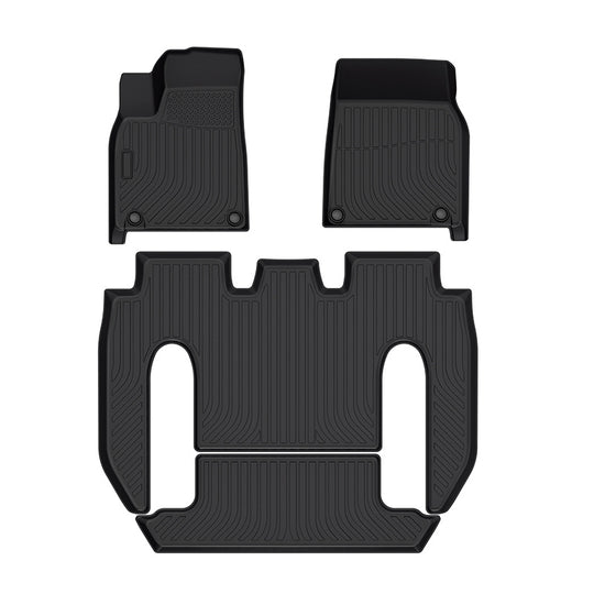 3D Gulvmatter Tesla Model X 6-seter