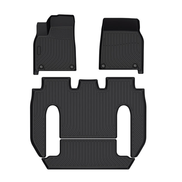 3D Gulvmatter Tesla Model X 6-seter