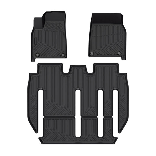 3D Gulvmatter Tesla Model X 7-seter