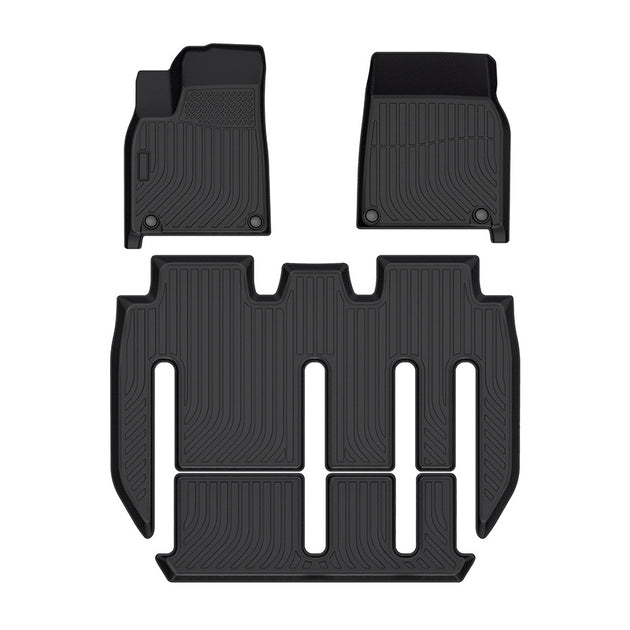 3D Gulvmatter Tesla Model X 7-seter