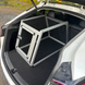 Model Y – Hundebur – sett ovenfra