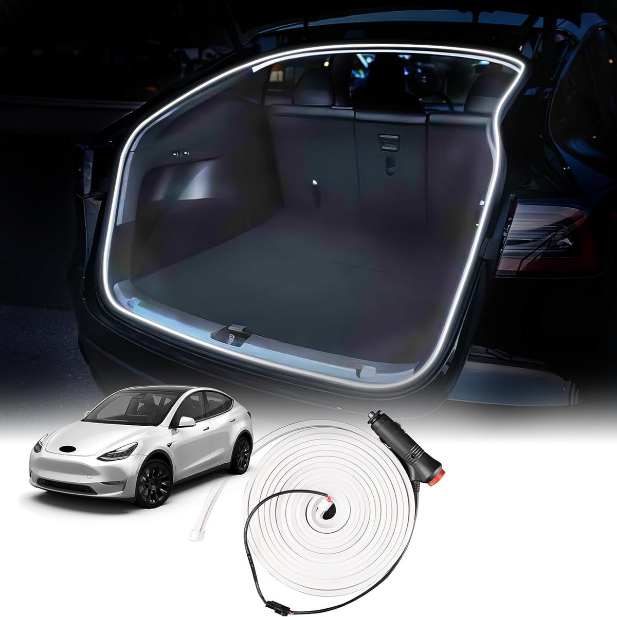 LED-lys til bagasjerom – Tesla Model Y - bilde 2