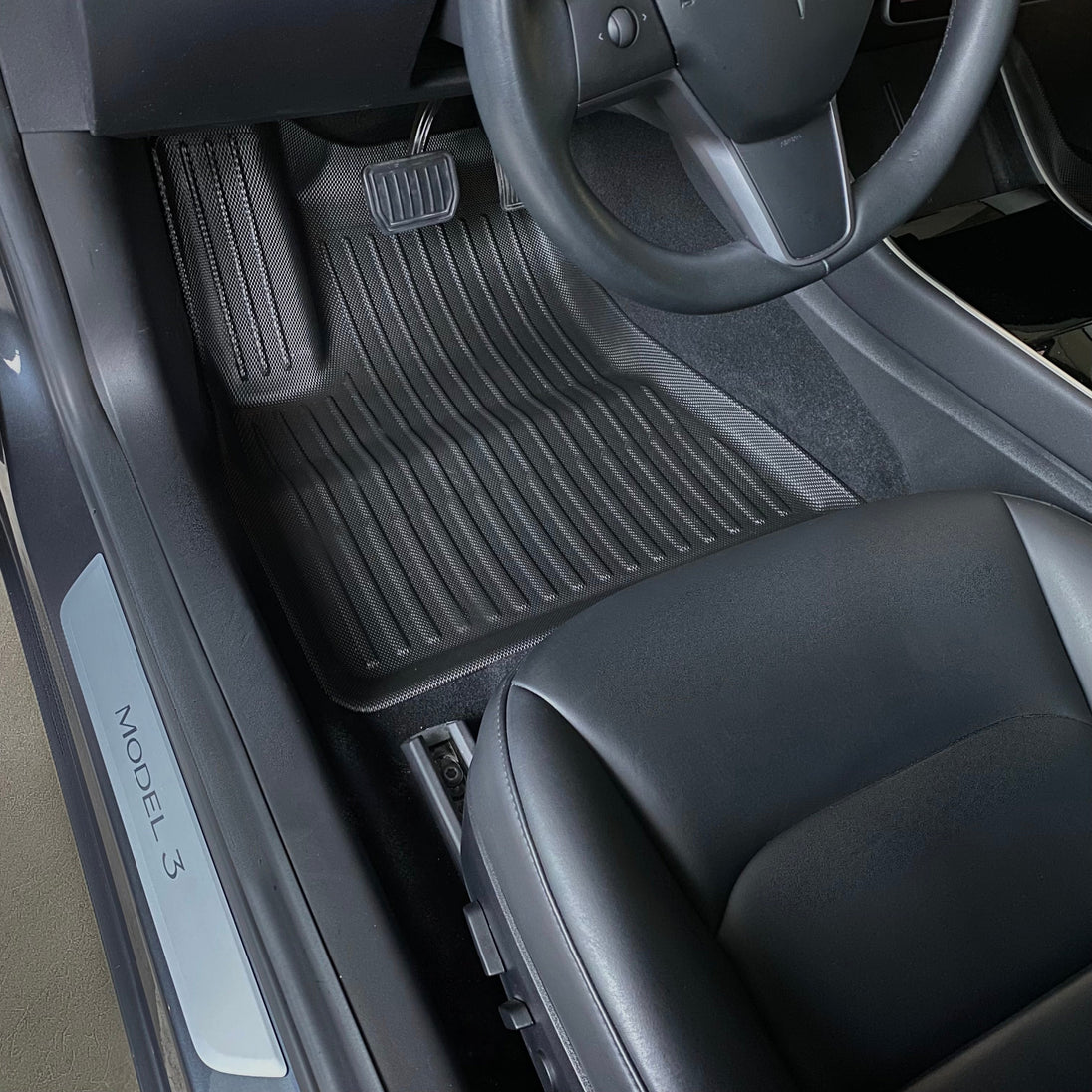 Startpakke gulvmatter – Tesla Model 3 Highland - bilde 4