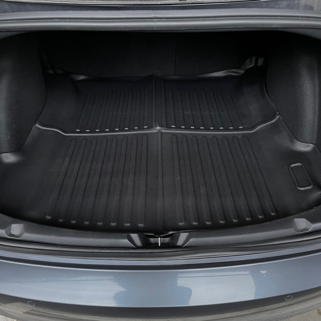 Model 3 – Bagasjeromsmatte 2019-2023 – sett ovenfra