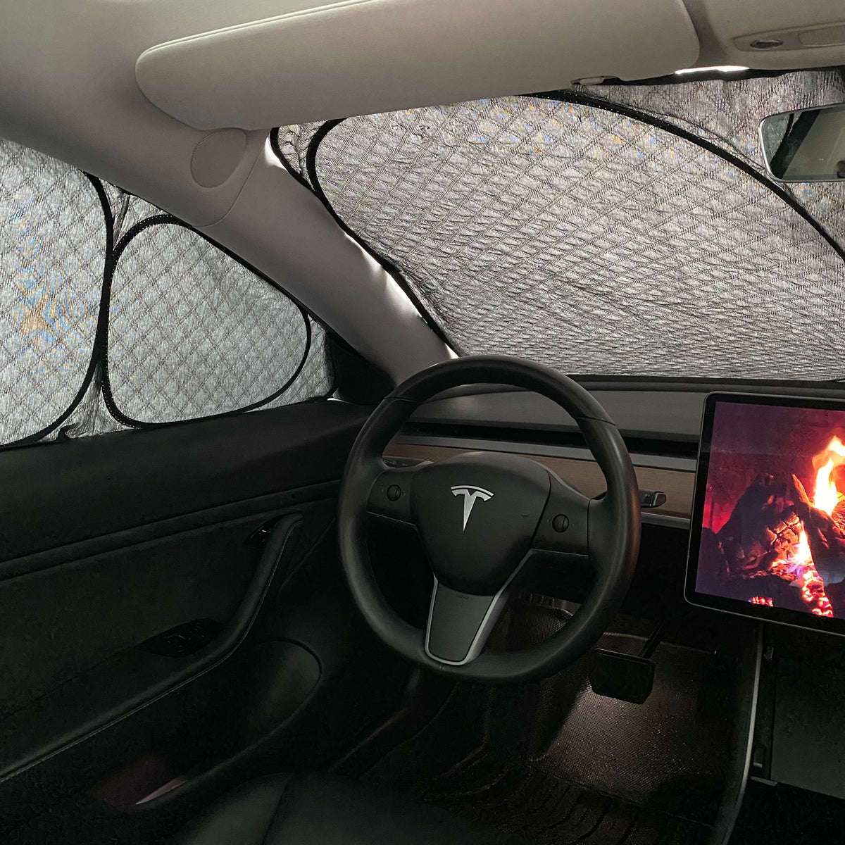 Solskjerming – Tesla Model 3, Y og S - bilde 3