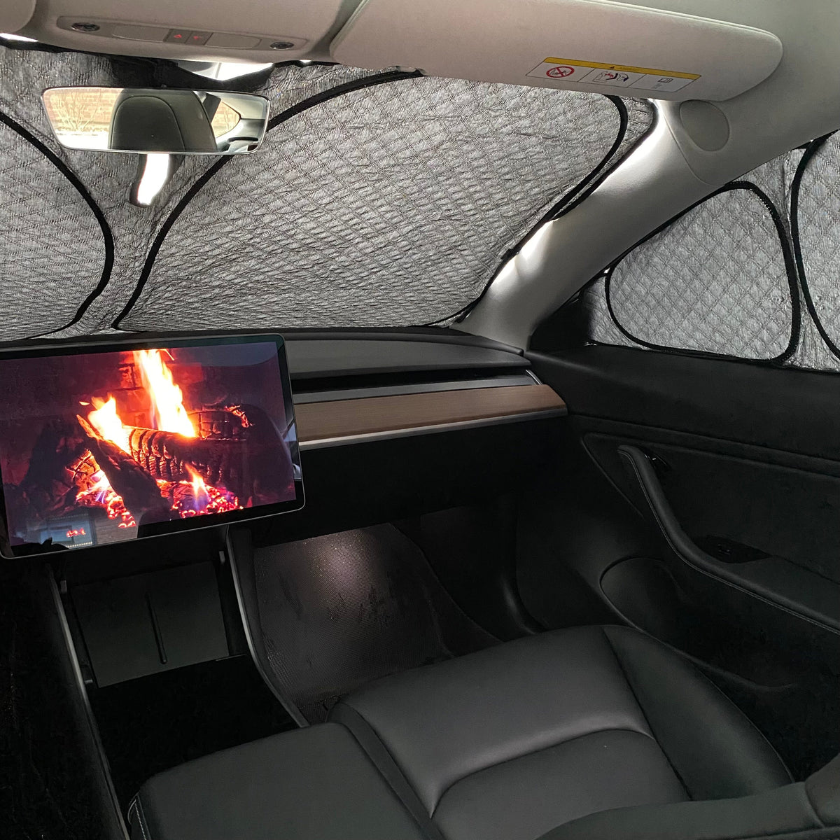 Solskjerming – Tesla Model 3, Y og S - bilde 4