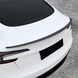 Spoiler Tesla Model 3 Highland montert på bagasjelokk