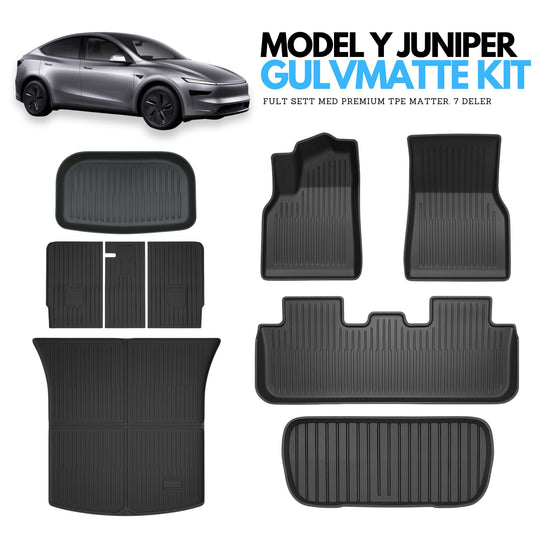 Gulvmatte Kit – Tesla Model Y Juniper - bilde 1